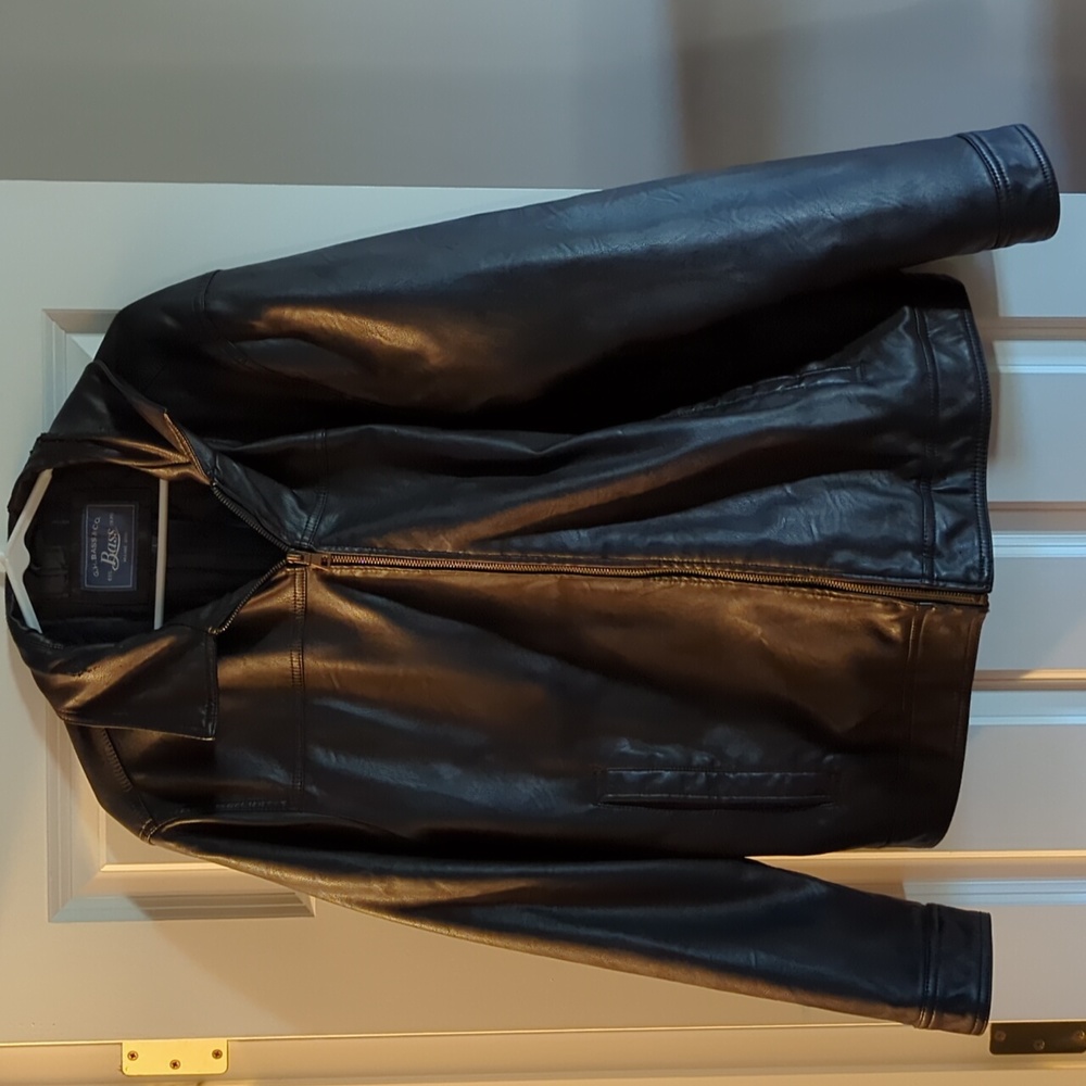 BASS LARGE LEATHER JACKET